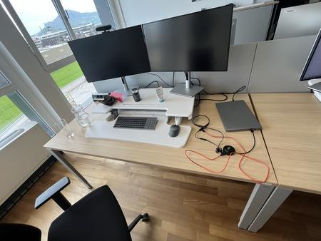 BENE Schreibtisch ohne R�ckwand 160 x 80 cm