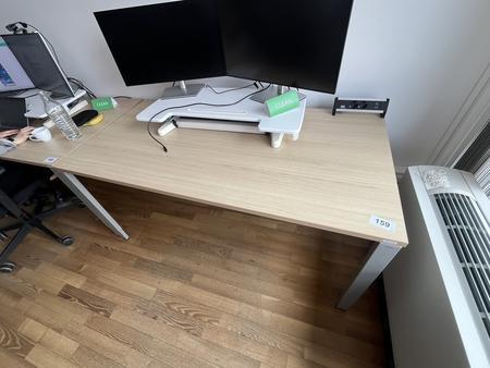 BENE Schreibtisch ohne R�ckwand 160 x 80 cm