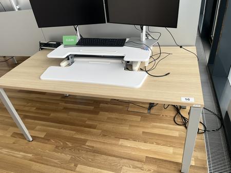 BENE Schreibtisch ohne R�ckwand 160 x 80 cm