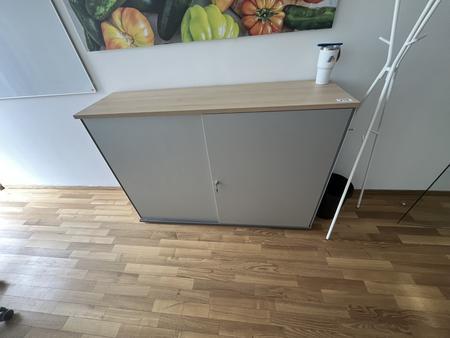 Aktenschrank BENE 160x110 cm 3 Ordnerh�hen mit Schiebet�ren