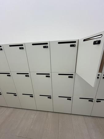 BENE Locker Zahlenschloss -Schlie�fach f�r Mitarbeiter 45/60/170 cm