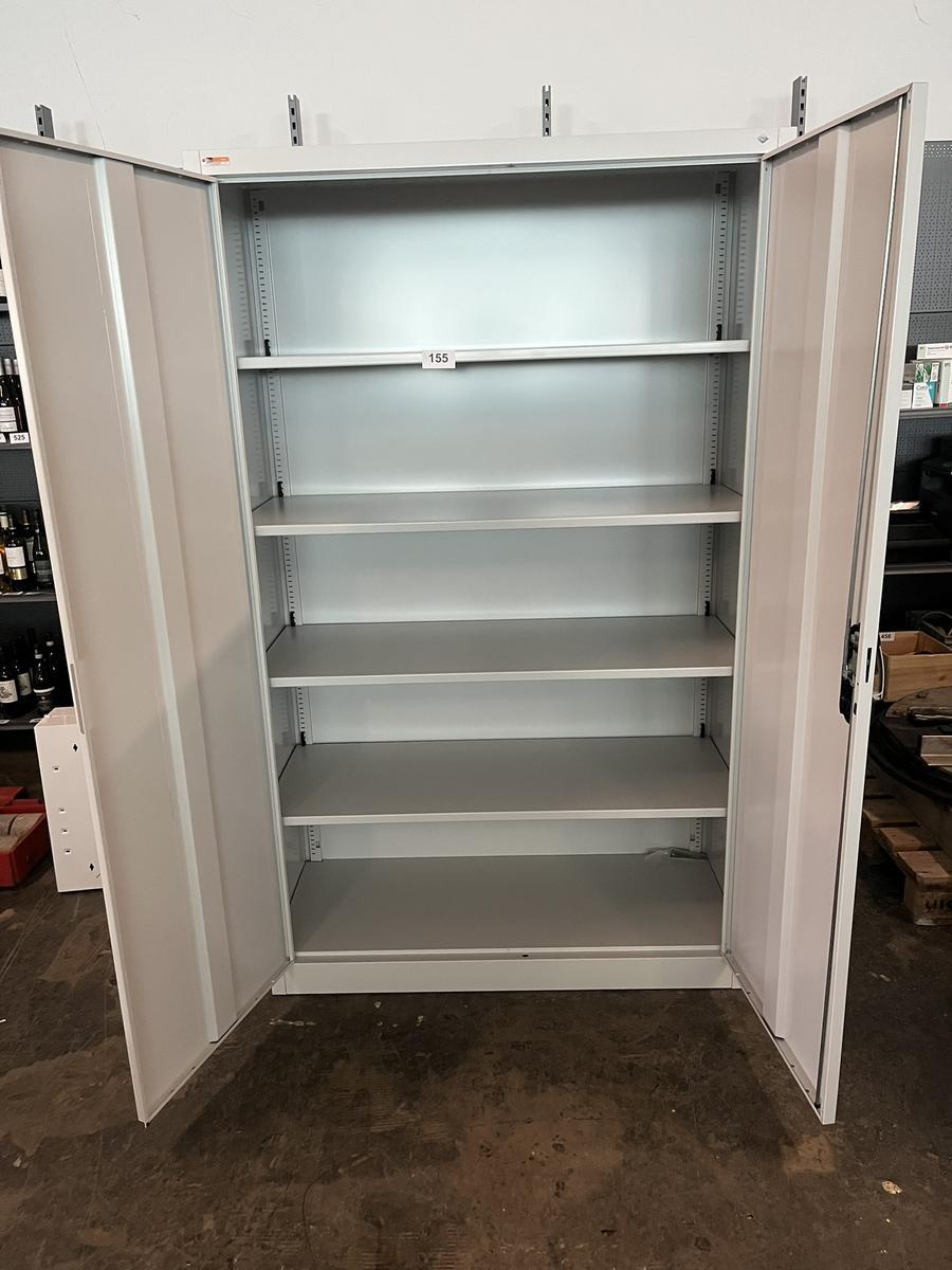 2-fl&uuml;geliger Fl&uuml;gelt&uuml;rschrank neuwertig ohne Schl&uuml;ssel 120/50/196 cm