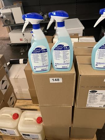 36 St�ck SUMA Rapid Glasreiniger  D 6  - 0.75 Liter