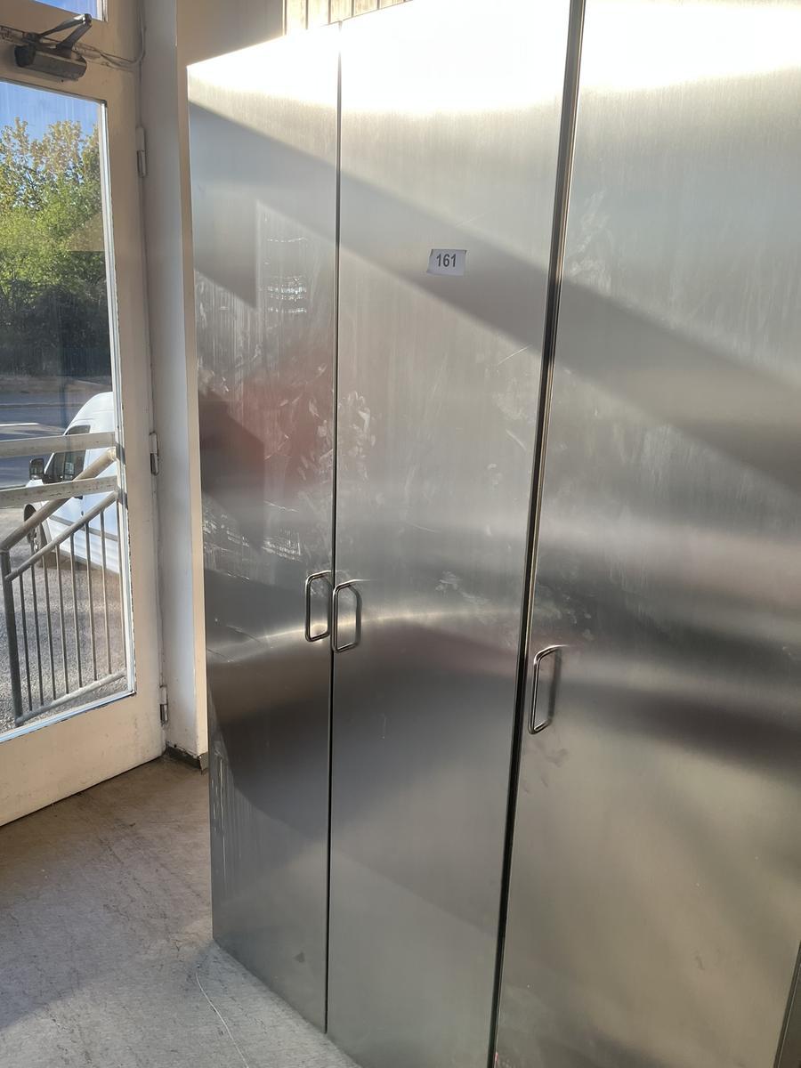 KIEFER Edelstahlschrank 85/60/200 cm 2-flg.mit 4 Laden und F&auml;chern?d=2026-04-30 16:43:54