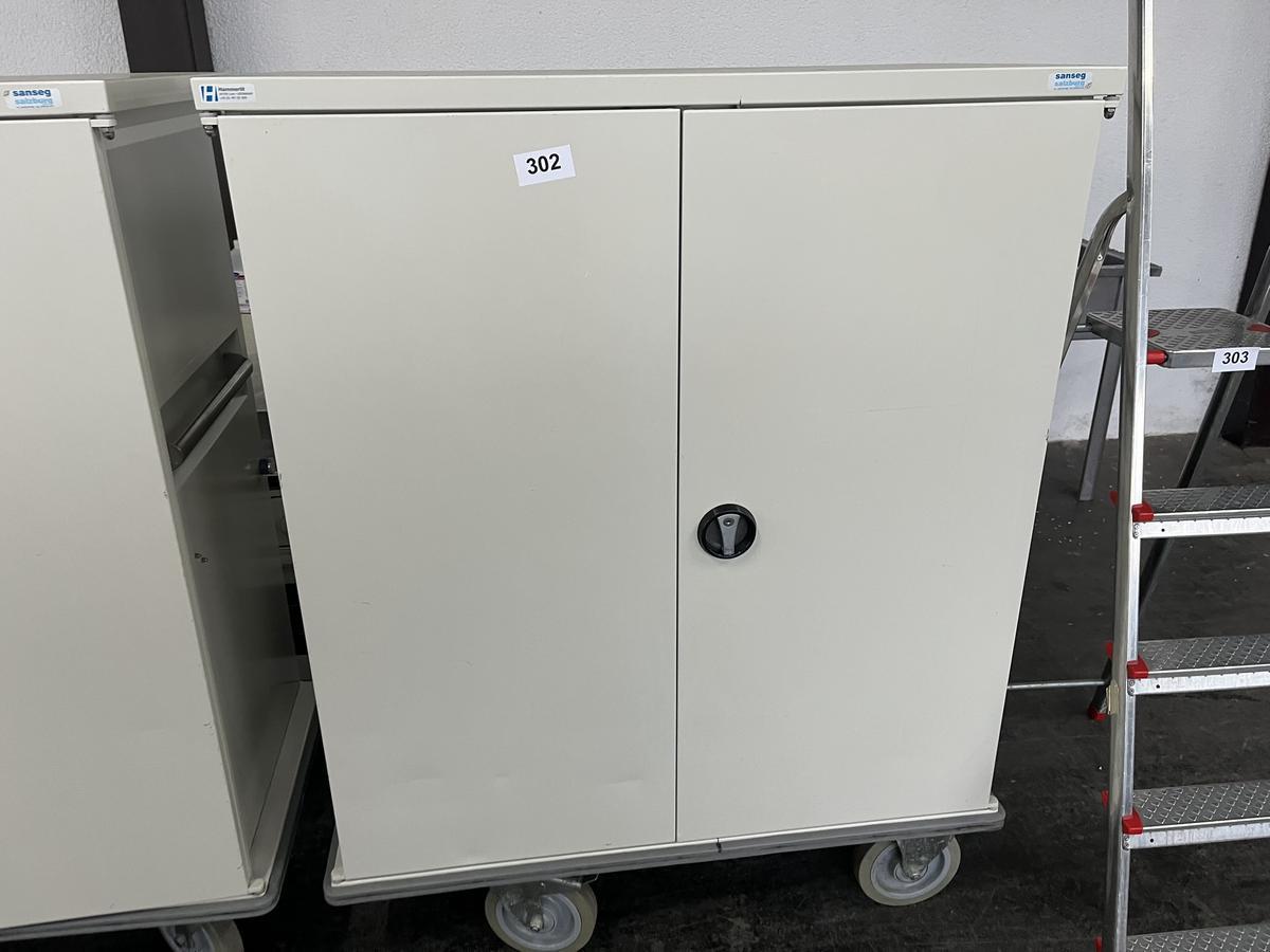 Hammerloft Transportwagen mit Etage 113x58x149cm