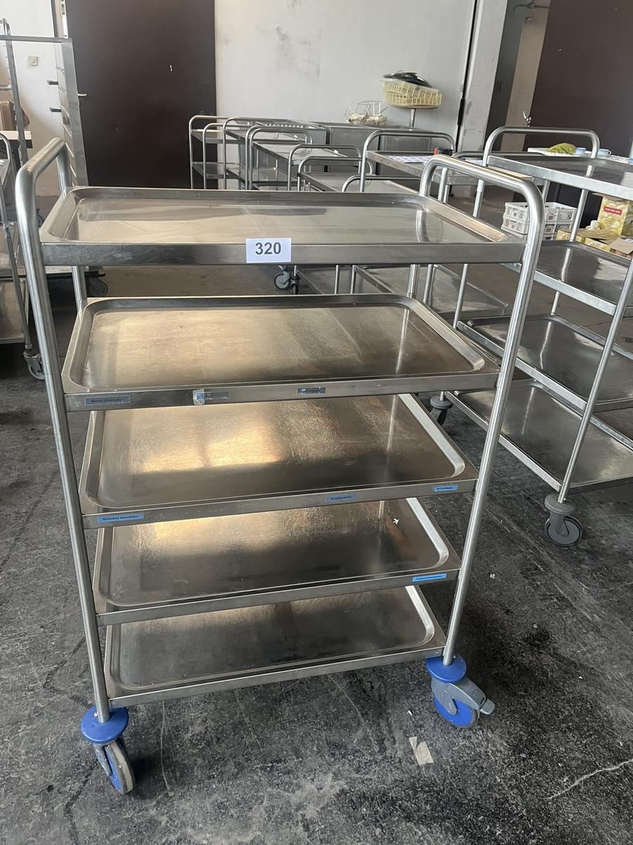 RIEBER Servierwagen Blanco 82/53/130 cm