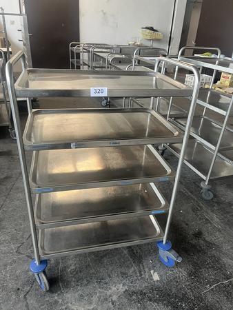 RIEBER Servierwagen Blanco 82/53/130 cm