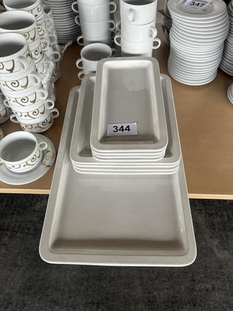 10 St�ck WMF Porzellan Servierplatten gemischte Gr��en