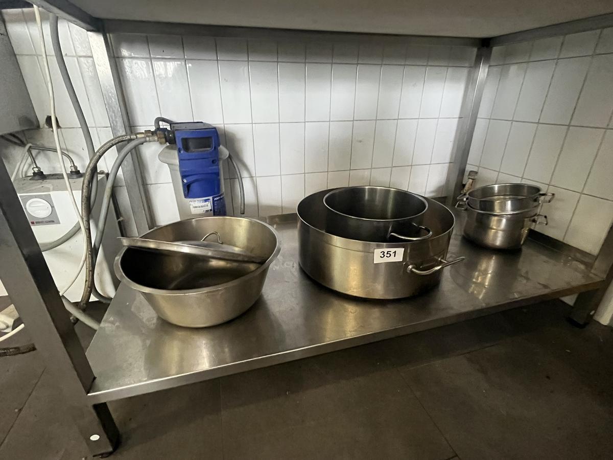 Posten Kocht&ouml;pfe, komplette Fachebene