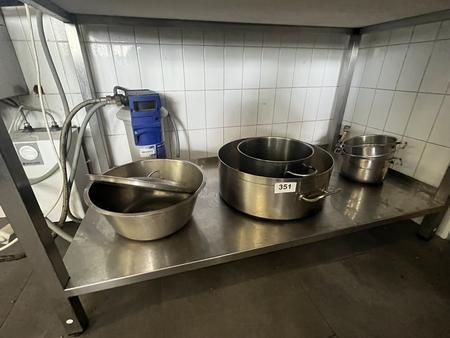 Posten Kocht�pfe, komplette Fachebene