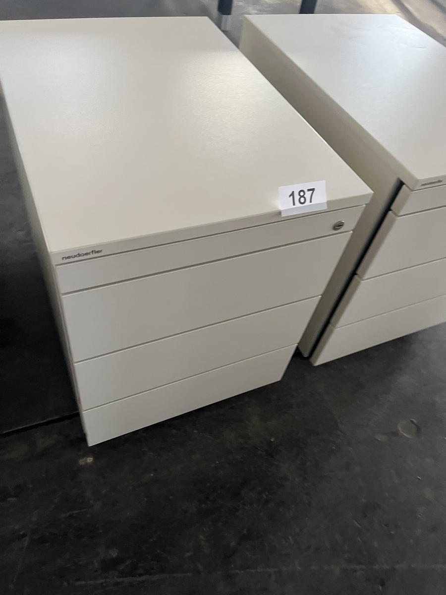 Neud&ouml;rfler Rollcontainer mit 4 Laden