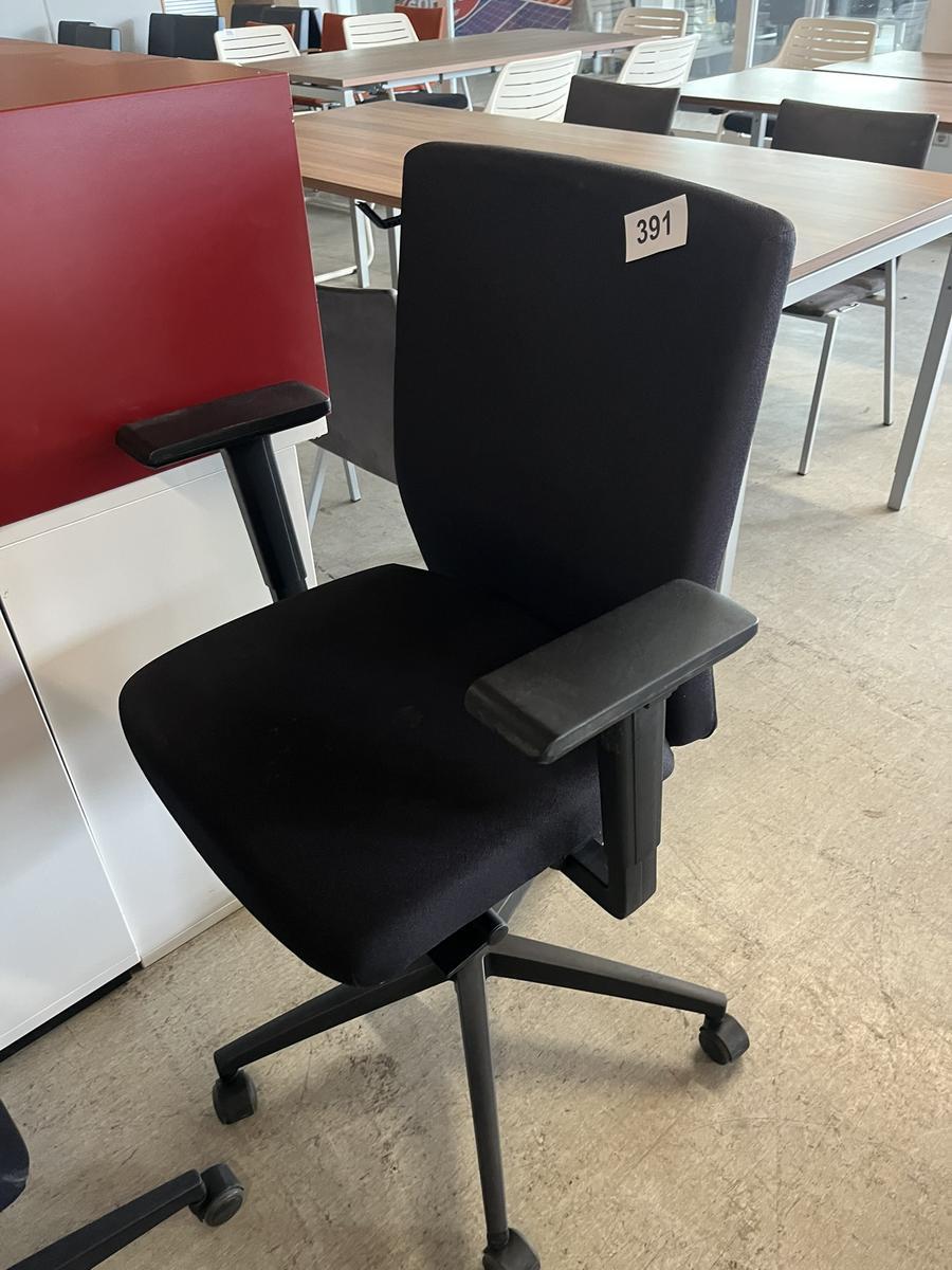 Neud&ouml;rfler B&uuml;rodrehstuhl schwarz Type 1