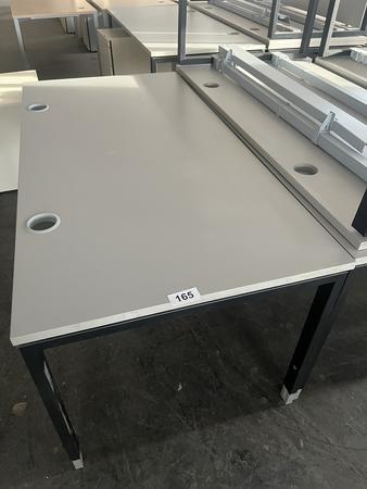 HALI Schreibtisch 160 x 80 cm, grau-anthrazit