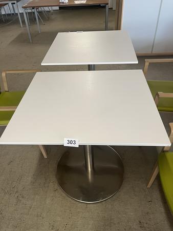4 Stk.Tischmodule ca. 80 x 80 x 79 cm, Platte wei�