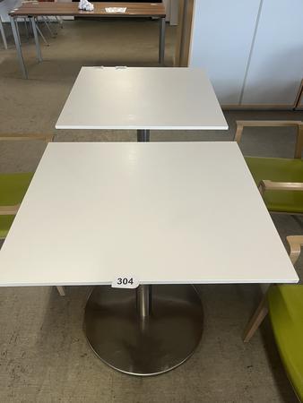 4 Stk.Tischmodule ca. 80 x 80 x 79 cm, Platte wei�
