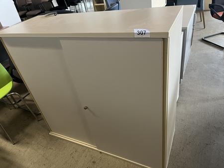 BENE Aktenschrank, ca. 120 x 110 cm mit Schiebet�re, 3 OH