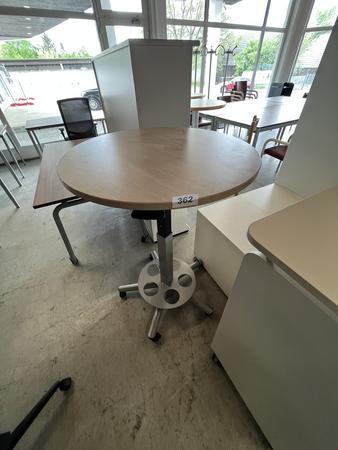 Teleskoptisch h�henverstellbar von 65 auf 115 cm, DM 80 cm