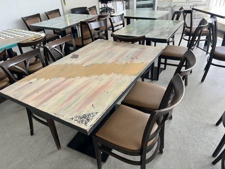 ca. 5 Stk. Gastrotische 100 x 70 cm