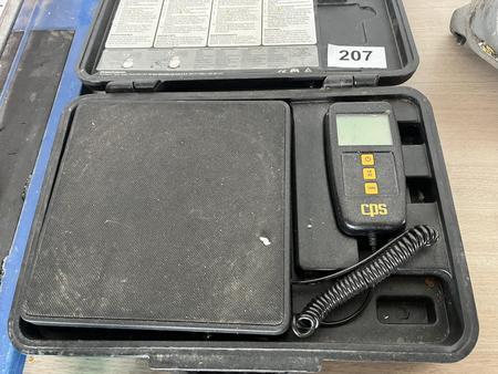 CPS - CC 200 Waage zum Aufladen und R�ckgewinnen von K�ltemittel