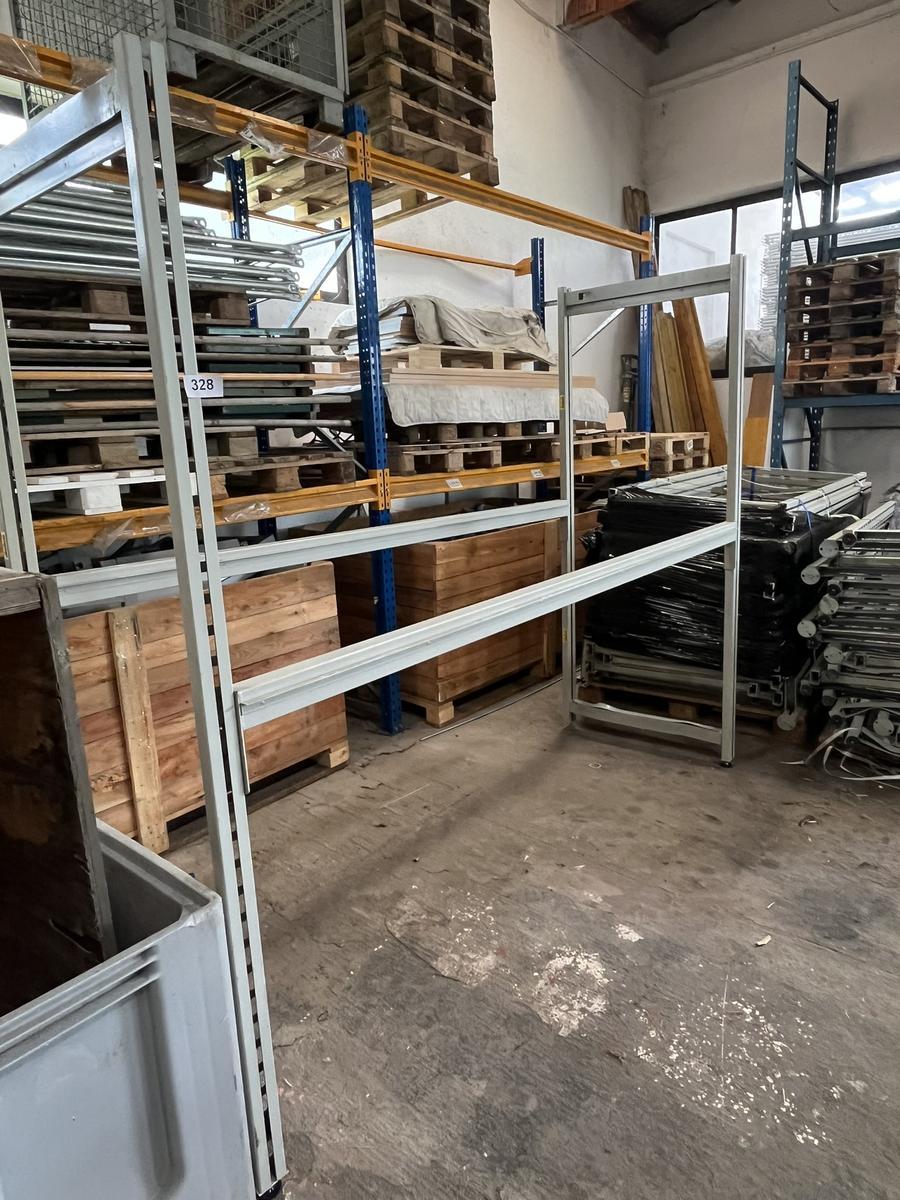 24.5 lfm Schwerlastregalanlage