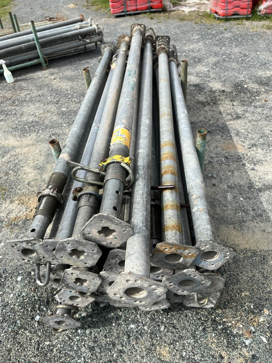 30 St&uuml;ck Schwerlast Deckenst&uuml;tzen verzinkt  ca. 400 cm inkl.Box