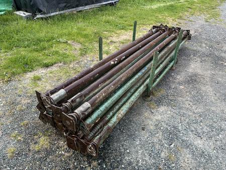 18 Stk. EKRO EURO STABIL Deckenst�tzen ( 14 Stk. ca. 550 cm- 4 Stk. ca.410 cm ) inkl.Box