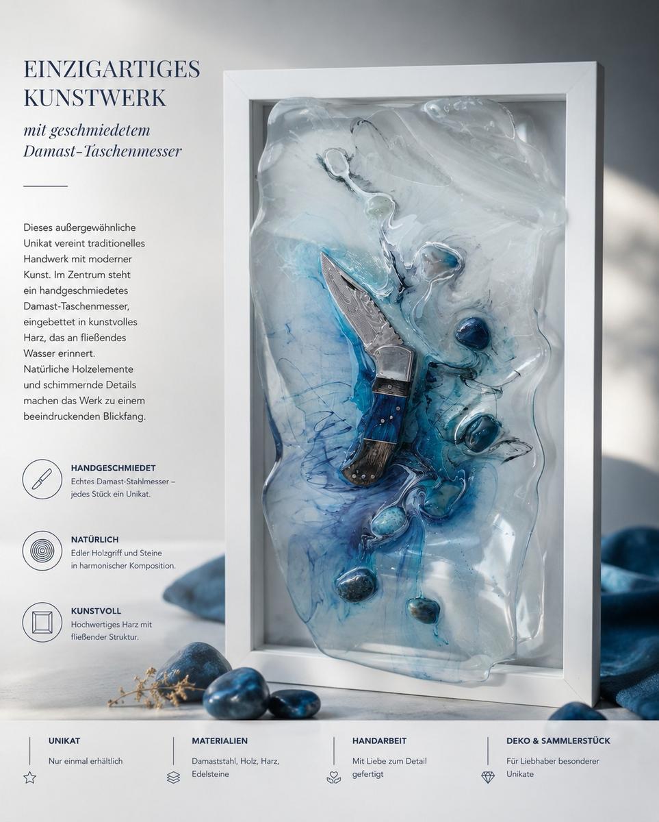 Einzigartiges Kunstobjekt mit Damast-Taschenmesser � Manuela Hanisch (Wien)?d=2026-05-12 20:18:59