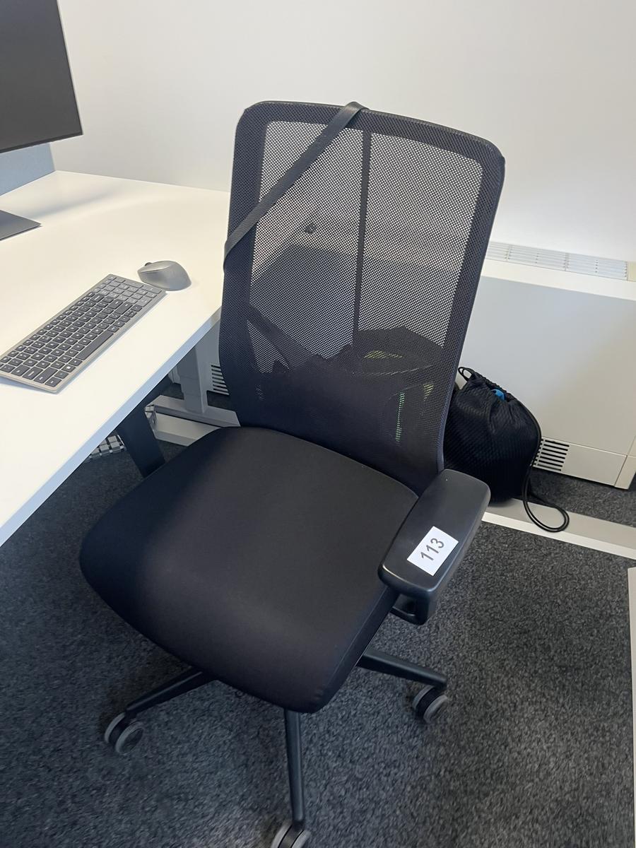 B&uuml;rodrehstuhl mit Armlehne Narbutas