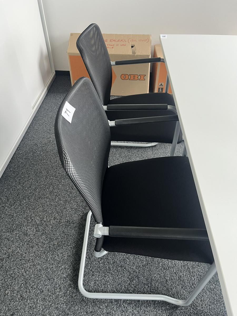 2 St&uuml;ck Besucherst&uuml;hle