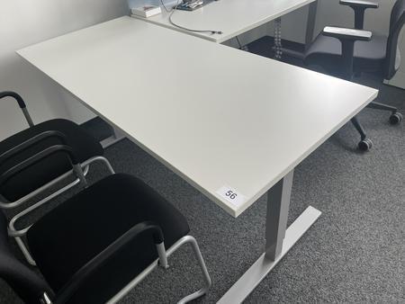 Beistelltisch-,Schreibtisch 160x80 cm manuell verstellbar