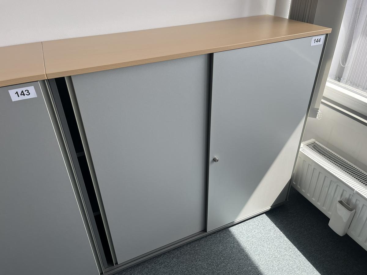 Aktenschrankmodul BENE 120x110 cm mit 3 Ordnerh&ouml;hen