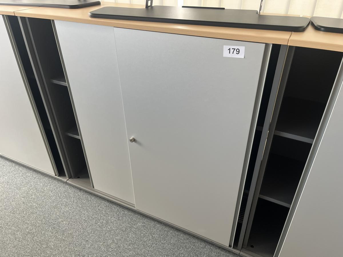 Aktenschrankmodul BENE 120x110 cm mit 3 Ordnerh&ouml;hen