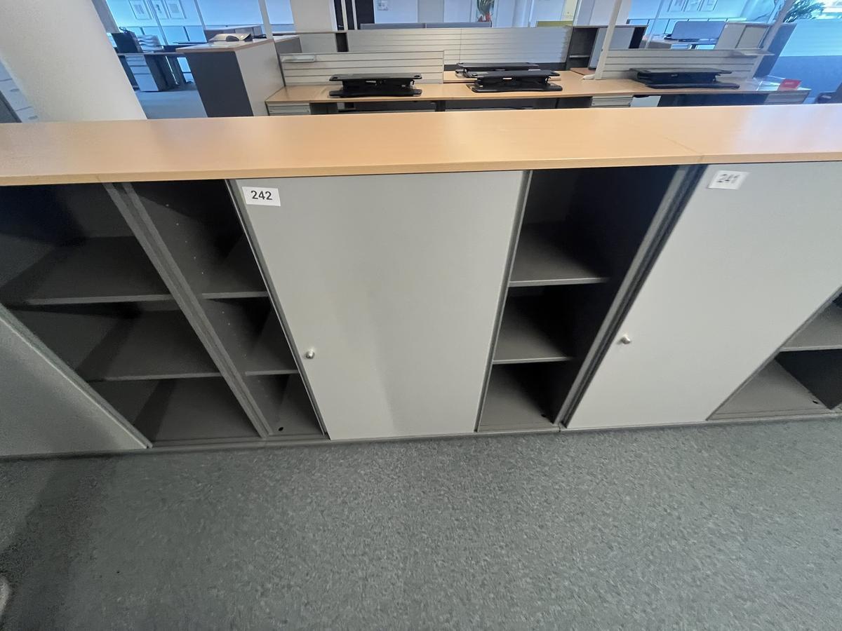 Aktenschrankmodul BENE 120x110 cm mit 3 Ordnerh&ouml;hen