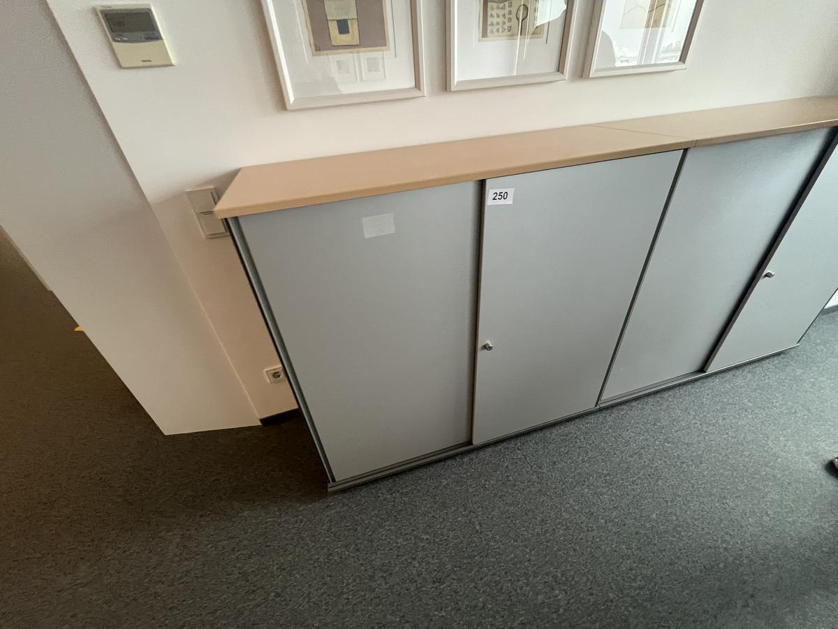 Aktenschrankmodul BENE 120x110 cm mit 3 Ordnerh&ouml;hen