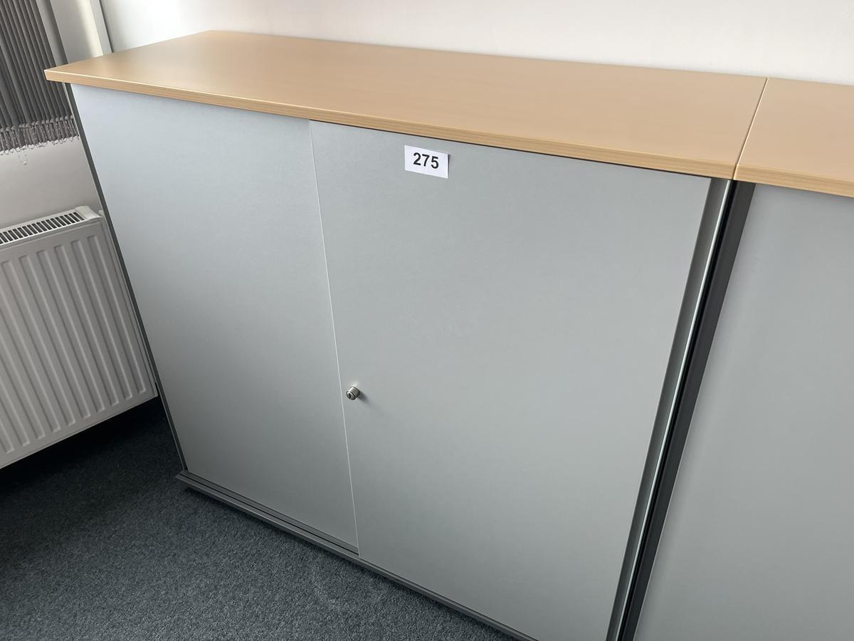 Aktenschrankmodul BENE 120x110 cm mit 3 Ordnerh&ouml;hen