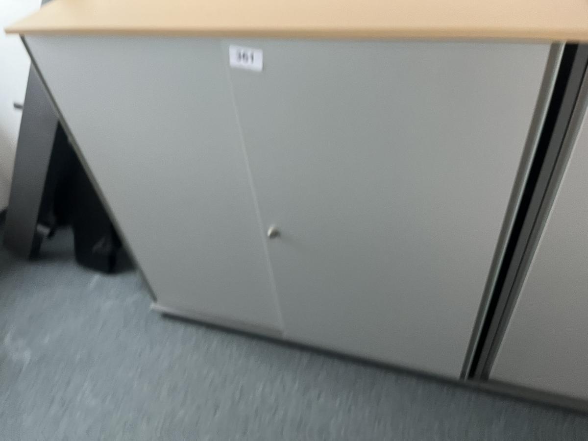 Aktenschrankmodul BENE 120x110 cm mit 3 Ordnerh&ouml;hen