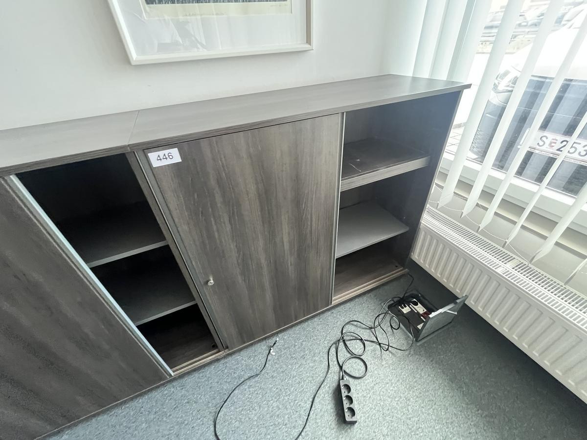 Aktenschrankmodul BENE 120x110 cm mit 3 Ordnerh&ouml;hen