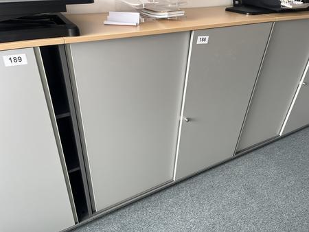 Aktenschrankmodul BENE 120x110 cm mit 3 Ordnerh�hen