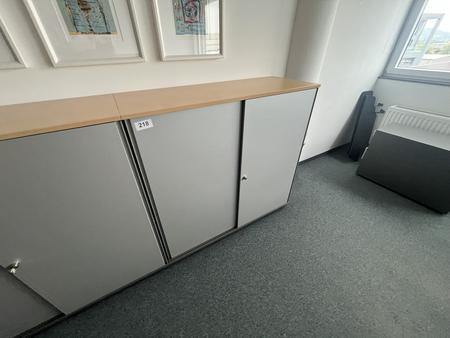 Aktenschrankmodul BENE 120x110 cm mit 3 Ordnerh�hen
