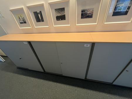 Aktenschrankmodul BENE 120x110 cm mit 3 Ordnerh�hen
