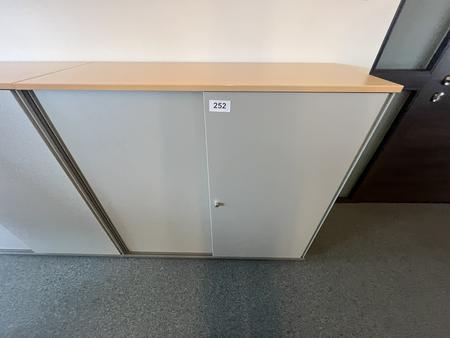 Aktenschrankmodul BENE 120x110 cm mit 3 Ordnerh�hen