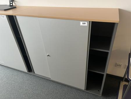 Aktenschrankmodul BENE 120x110 cm mit 3 Ordnerh�hen