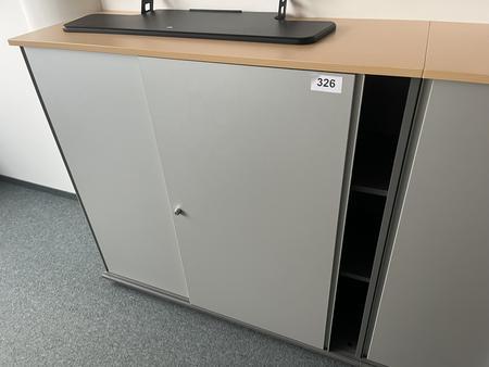 Aktenschrankmodul BENE 120x110 cm mit 3 Ordnerh�hen