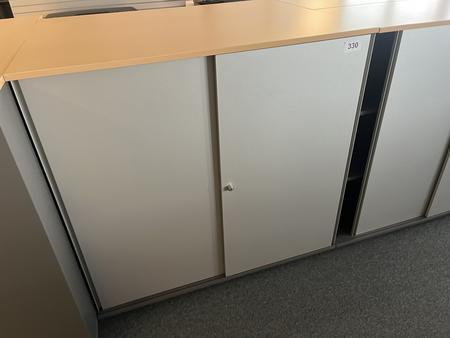 Aktenschrankmodul BENE 120x110 cm mit 3 Ordnerh�hen
