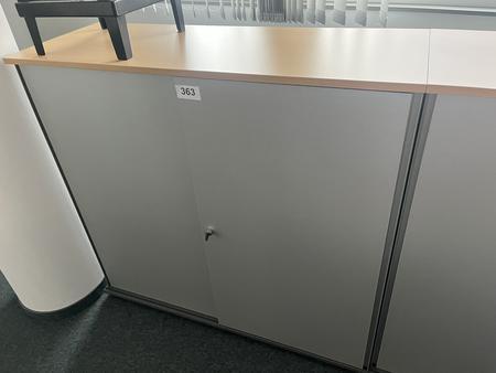 Aktenschrankmodul BENE 120x110 cm mit 3 Ordnerh�hen