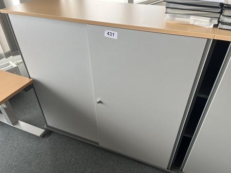Aktenschrankmodul BENE 120x110 cm mit 3 Ordnerh�hen