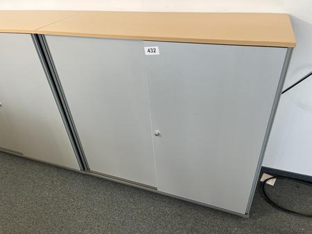 Aktenschrankmodul BENE 120x110 cm mit 3 Ordnerh�hen