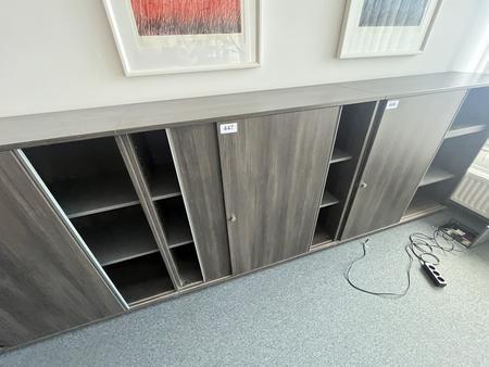 Aktenschrankmodul BENE 120x110 cm mit 3 Ordnerh�hen