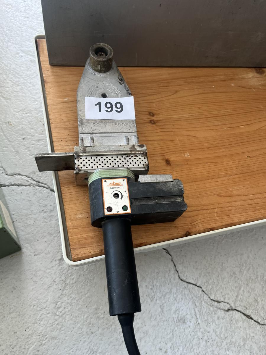 Muffenschwei&szlig;ger&auml;t Fab. Ritmo im Koffer