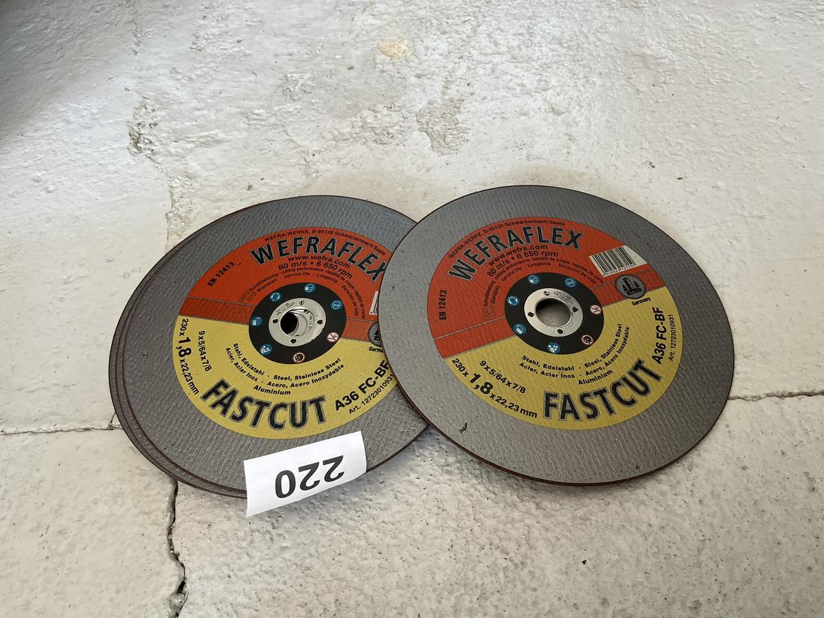 ca. 13 Stk Wefraflex Fastcut 230